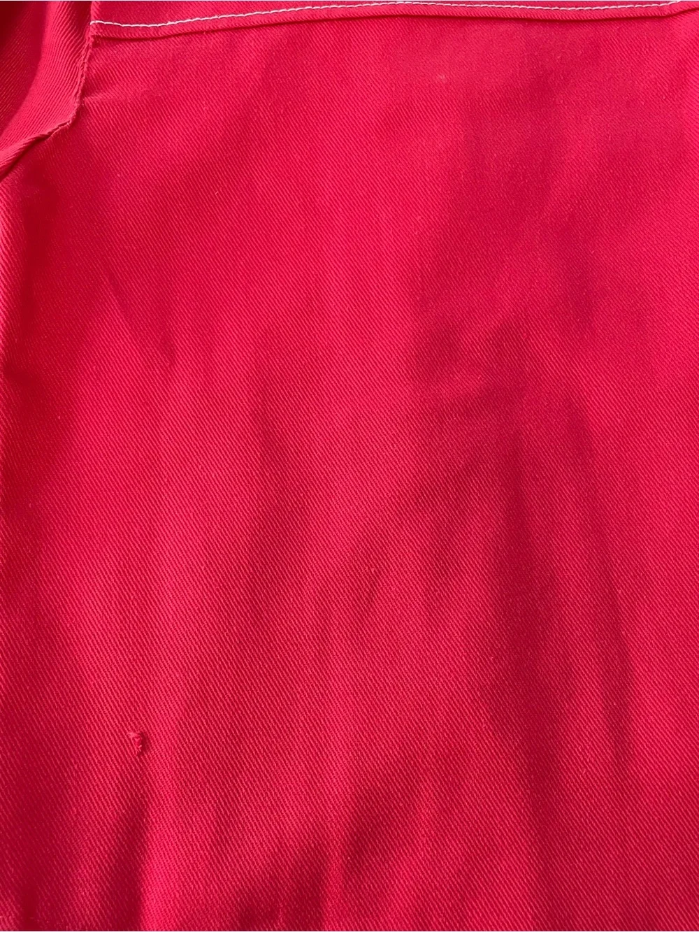 Vintage 1970s Sears Disney Winnie-the-Pooh Red Canvas Jacket, Size 5
